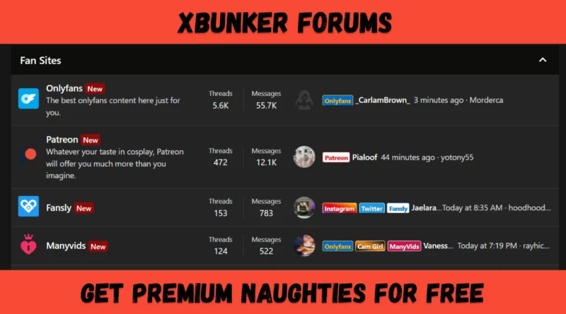 Xbunker Forums